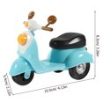 thumbnail image 2 of AURARMLET Simulation Motorbike Model Plastic Mini Design Cognitive Development 1Pack, 2 of 8