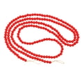 thumbnail image 1 of Round Xmas Beaded Garland, Home Decor, Christmas Tree Decoration, Wall Hanging Christmas Wooden Beads Garland For Holiday Fireplace Door Party Rojo 142cm BLESIY guirnalda de cuentas de madera, 1 of 6