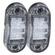 thumbnail image 3 of 10-30V 2LED Luz de posición lateral Lámpara de señal de giro de alto brillo para automóviles Camiones Remolques RVsBlanco Jadeshay A, 3 of 8