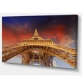 thumbnail image 2 of Belle Vue de Paris Tour Eiffel Ciel Rouge, 2 of 3