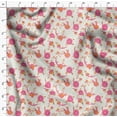 thumbnail image 4 of Soimoi Cotton Poplin White Fabric By the Yard - 42 Inch Wide - Florals, Leaves Print Fabric - Elegant & Beautiful Patterns for Fashion and Home Decor Printed Fabric, 4 of 6