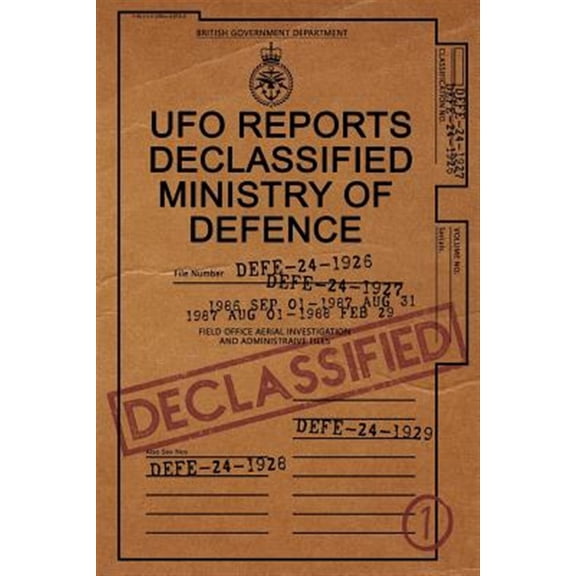 Pre-Owned Ufo Reports Declassified : Ministry of Defence