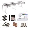 Janome MC6500P Grace 10' Continuum with Speed Control Machine Quilting Combo 5