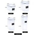 thumbnail image 2 of Airtight Food Storage Containers Set with Lids, 15pcs BPA Free Plastic Dry Food Canisters for Kitchen Pantry Organization and Storage, Dishwasher safe,Include 24 Labels,, 2 of 7
