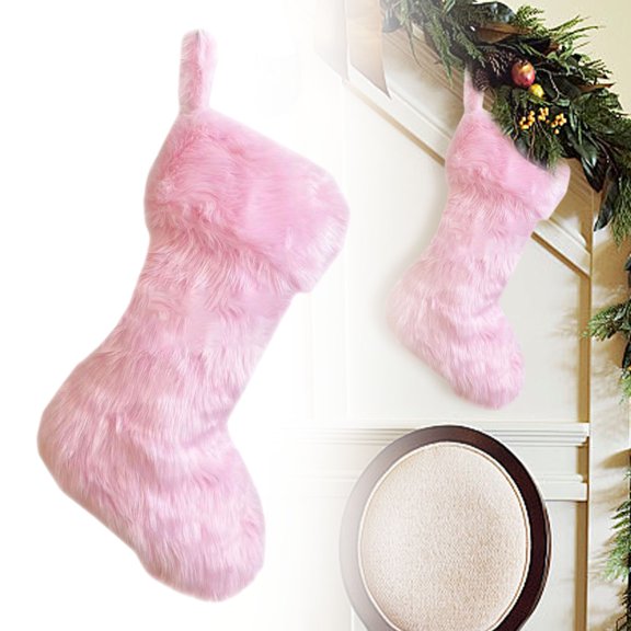 Clearance Under $8.79! Christmas Candy Stocking Hanging Decor for Holiday Mantel Display
