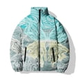 thumbnail image 2 of Chaleco cálido de invierno para hombre, chaqueta con estampado de mariposas, chaquetas para hombre, ropa holgada de algodón, ropa de calle Harajuku, ropa para hombre, abrigos fríos, 2 of 5