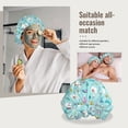 thumbnail image 7 of Cute Alpaca Cactus Rainbow Fruits Silk Bonnet for Sleeping Women Men, Adjustable Elastic Satin Bonnet Bonnet for Sleeping, Soft Similar Silk Curly Cuteness Hair Bonnet for Sleeping, 7 of 7