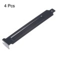 thumbnail image 2 of Unique Bargains PCI Slot Covers with Screws for PC Case Dustproof Black 4 Pack, 2 of 5
