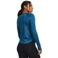 thumbnail image 2 of Women's Under Armour Motion Longline Long Sleeve Tee Color: White Halo Gray Size: X SMALL, 2 of 4