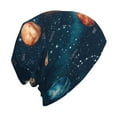 thumbnail image 6 of Naloa Solar System And Planets Soft Beanie Hat, Knit Beanie Daily Beanie in Fine Knit for Women Men Winter Travel, Outdoor, 6 of 7