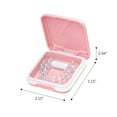 thumbnail image 6 of Luxury White Retainer Case with Mirror Orthodontic Aligner Case Dental Mouth Guard Case, 6 of 8