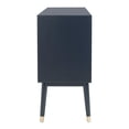 thumbnail image 5 of Safavieh Couture Home Collection Madden Retro Navy and Brass 6-Drawer Dresser Navy/Brass, 5 of 12