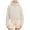 Beige, variant on GigrtiJin Womens' Hoodies Half Zip Long Sleeve Fleece Crop Sweatshirts Solid Color Pullover Top with Pockets Thumb Hole