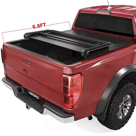 6.8FT Tonneau Cover Soft Tri-Fold Fit For 1999-2023 Ford F250 F350 Superduty