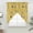 Yellow, variant on Blue Camels Swag Valances for Windows, Kitchen Window Curtains Over Sink, Modern Watercolor Cute Funny Animals Window Treatment Curtains for Living Room/Bedroom Curtains 2 Panel Sets 36"x45"