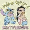 thumbnail image 2 of Men's Lilo & Stitch Best Friends Graphic Tee Beige 2X Large, 2 of 4
