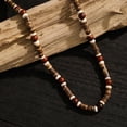thumbnail image 5 of Necklace for Men Puka Shell Necklace Men Summer Surfer Necklaces Beaded Choker Beach Essentials Holiday Jewelry for Vacation Summer Outfits for Man Son Husband, 5 of 14