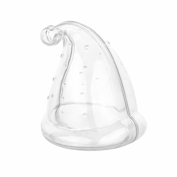 Elf Hat Shaped Acrylic Candy Boxes 24 Pack 2.16"X2.95"