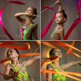 thumbnail image 5 of 2M/4M Colorful Rythmic Gymnastics Ribbon Dance Ribbon Rhythmic Art Gymnastic Ballet Streamer Twirling Rod Stick Training, 5 of 5