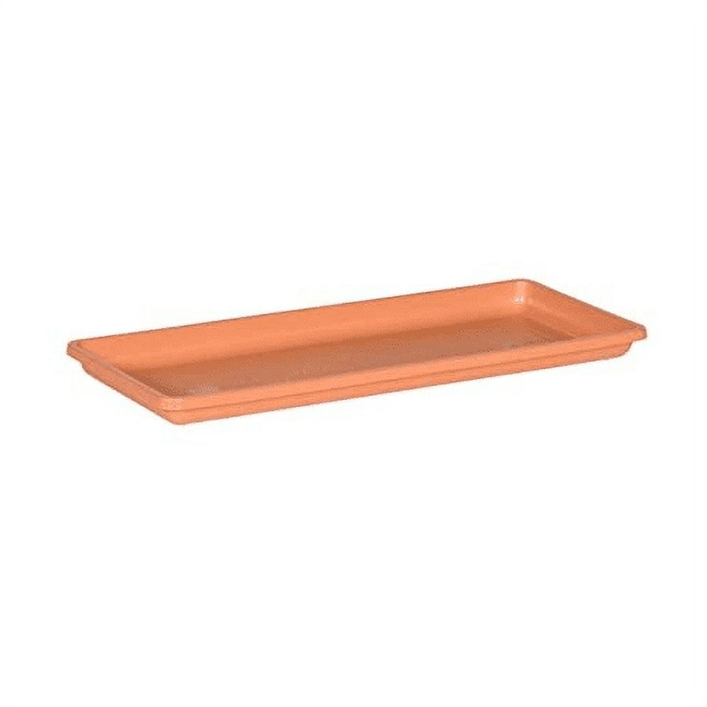 Root & Vessel Countryside Flower Box Tray, Terra, Small, (16.25" x 6.5")