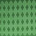 thumbnail image 1 of Ahgly Company Indoor Square Abstract Emerald Green Contemporary Area Rugs, 8' Square, 1 of 4