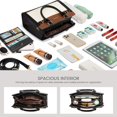 thumbnail image 4 of Bolso de hombro con monedero LOVEVOOK, piel sintética, color negro, 4 of 8
