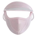 thumbnail image 3 of Shenmeida Wide Brim Breathable Neck Gaiter Balaclava Headwear Face Cover with Ear Loop Ice Silk Sports Face Scarf Outdoors, 3 of 7