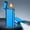 Blue, variant on Vfedsrsge Technology Alloy Lighters LED Power Display, Lightweight Windproof USB Charging Lighter Blue