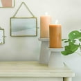 thumbnail image 3 of Main + Mesa Stoneware Pillar & Taper Candle Holders, Set of 2, 3 of 11