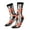 2 Black-1, variant on Cool Flamingo Print Adult Socks for Men & Women,Calf Socks, Ankle Socks,Boots Socks,Breathable Casual Sock,Unisex Crew Socks