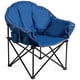 thumbnail image 2 of Silla Plegable Costway de Camping Con Cojín Portavaso y Bolsa de Transporte Azul Marino 62 x 62 x 90 cm, 2 of 10