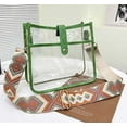 thumbnail image 3 of Kukuzhu Clear Crossbody Bag for Women Clear Purse Bag Stadium Approved Shoulder Bag Concert Bag, 3 of 5