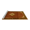 thumbnail image 2 of Ahgly Company Machine Washable Indoor Rectangle Persian Yellow Traditional Area Rugs, 2' x 3', 2 of 4
