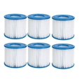 thumbnail image 1 of Filtro de piscina de repuesto de 6 uds Compatible con tipo D/vii 58283e, compatible con filtro tipo D, compatible con Escapes de verano tipo Vii Fi, 1 of 5