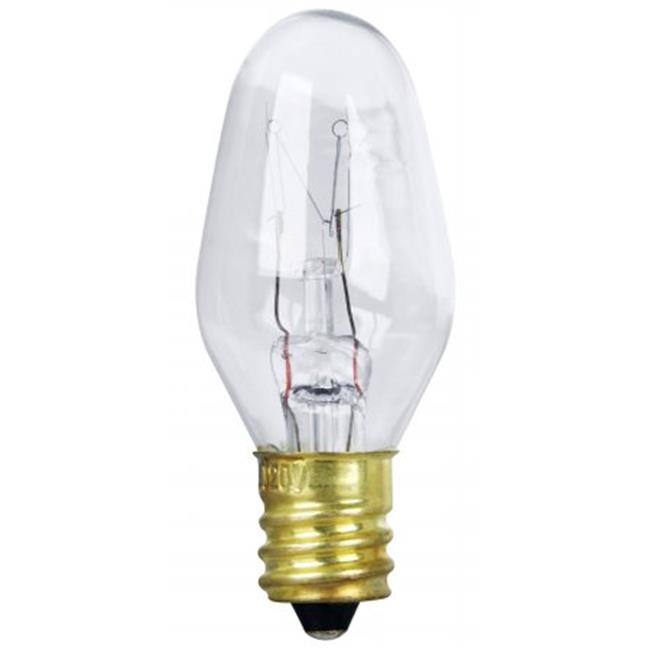 2 Count 7 Watt Clear Long Life Night Light Bulbs Walmart Canada