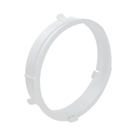 

Ovzne Portable Air Conditioner Window Pipe Interface Exhaust Hose Connector Plastic Clearance