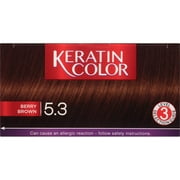 Schwarzkopf Keratin Color Permanent Hair Color Cream, 5.3 Berry Brown