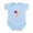 Sky Blue, variant on CafePress - Episcopal Shield Infant Bodysuit - Baby Light Bodysuit, Size Newborn - 24 Months