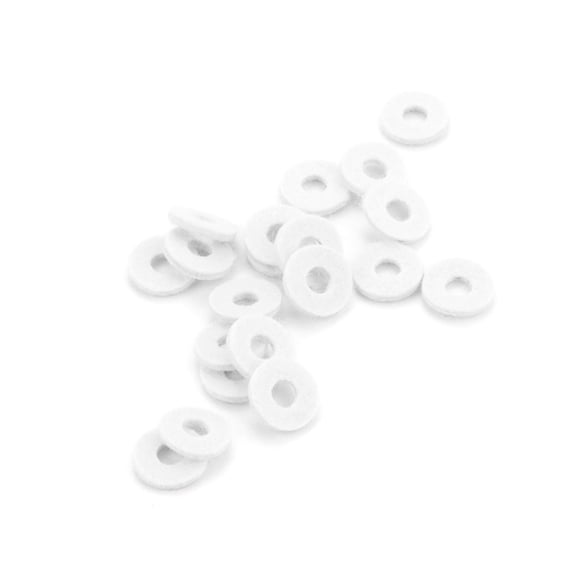 Yokua 20Pcs Trumpet Top Cap Felt Pads Trumpet Replacement Musical Instrument Accessory