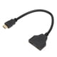 thumbnail image 5 of Cable adaptador divisor de interfaz multimedia HD de 1 entrada y 2 salidas macho a doble hembra, 5 of 12
