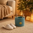 thumbnail image 5 of 2026 Christmas Indoor Home Decor Cute Antler Rope Storage Basket Cylindrical Woven Organizer Bin For Nursery Bedroom Cosmetic Toy Sundries Storage, 5 of 5