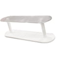 thumbnail image 2 of Figure Display Rack White Transparent Large Capacity Plastic Skin Care Figurine Holder Stand, 2 of 8