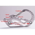 thumbnail image 4 of Climbing Carabiner Multifunctional Portable Multitool Carabiner Pocket Multitool, 4 of 10