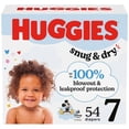 thumbnail image 1 of Pañales HUGGIES Snug & Dry Talla 7, Paquete de 54, para más de 18.5 kg, 1 of 9