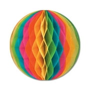 Packaged Tissue Ball 12" Multi-color - 12 Pack (1/Pkg)