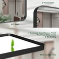 thumbnail image 2 of Depuley 24" x 36" Black Modern Wall Mirror,Rectangular Vanity Mirror for Bathroom and Bedroom,Multiple Sizes, 2 of 7