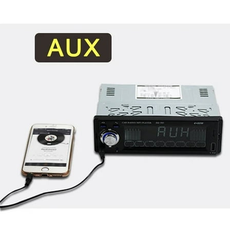 MP3 Player Touch Screen 1 Din Car Stereo Radio FM Bluetooth AUX/USB/SD In-Dash Car stereo Single Din Car Audio