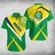 thumbnail image 4 of Camisetas gráficas con la bandera de Brasil impresas en 3D para hombre, camiseta informal con emblema nacional brasileño, manga corta, hawaiana, blusa con solapa para hombre, 4 of 5