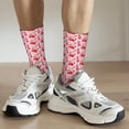 thumbnail image 6 of Bingfone Compression Socks for Women and Men Long Socks for Running Athletic Cycling Nurse- Crabs Starfish, 6 of 6