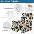 thumbnail image 5 of FOR U DESIGNS Daisy Cow Pattern Recliner Chair Covers 4-Pieces Washable Lazy Boy Recliner Protector Wear-Resistan Recliner Sofa Slipcovers for Pet, Kids, 5 of 8